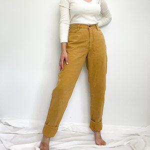 VTG CLASS 955 Mustard High Rise Straight Leg Denim Jeans
